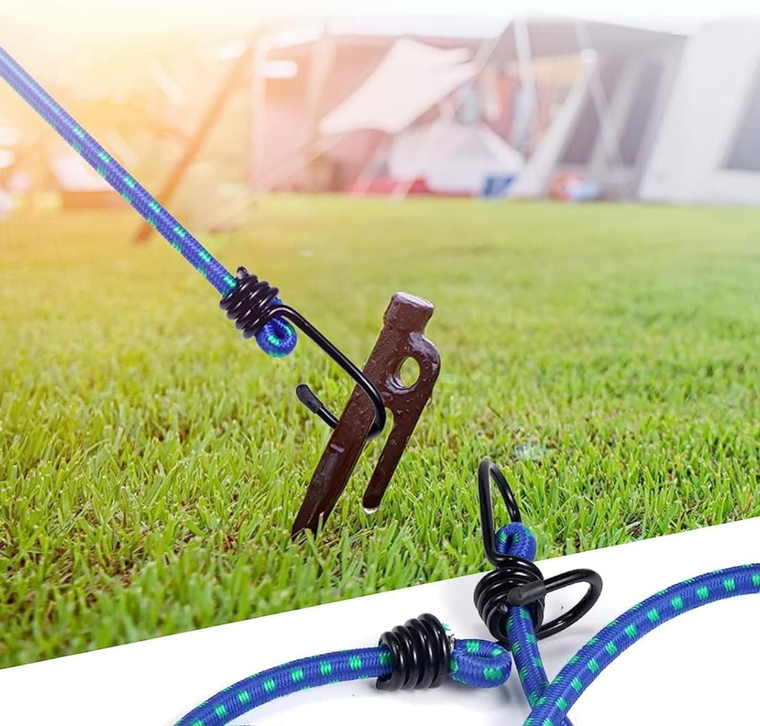 Kdot 8 Kancalı Ahtapot Araç Gergisi Örümcek Bagaj Lastiği - 3